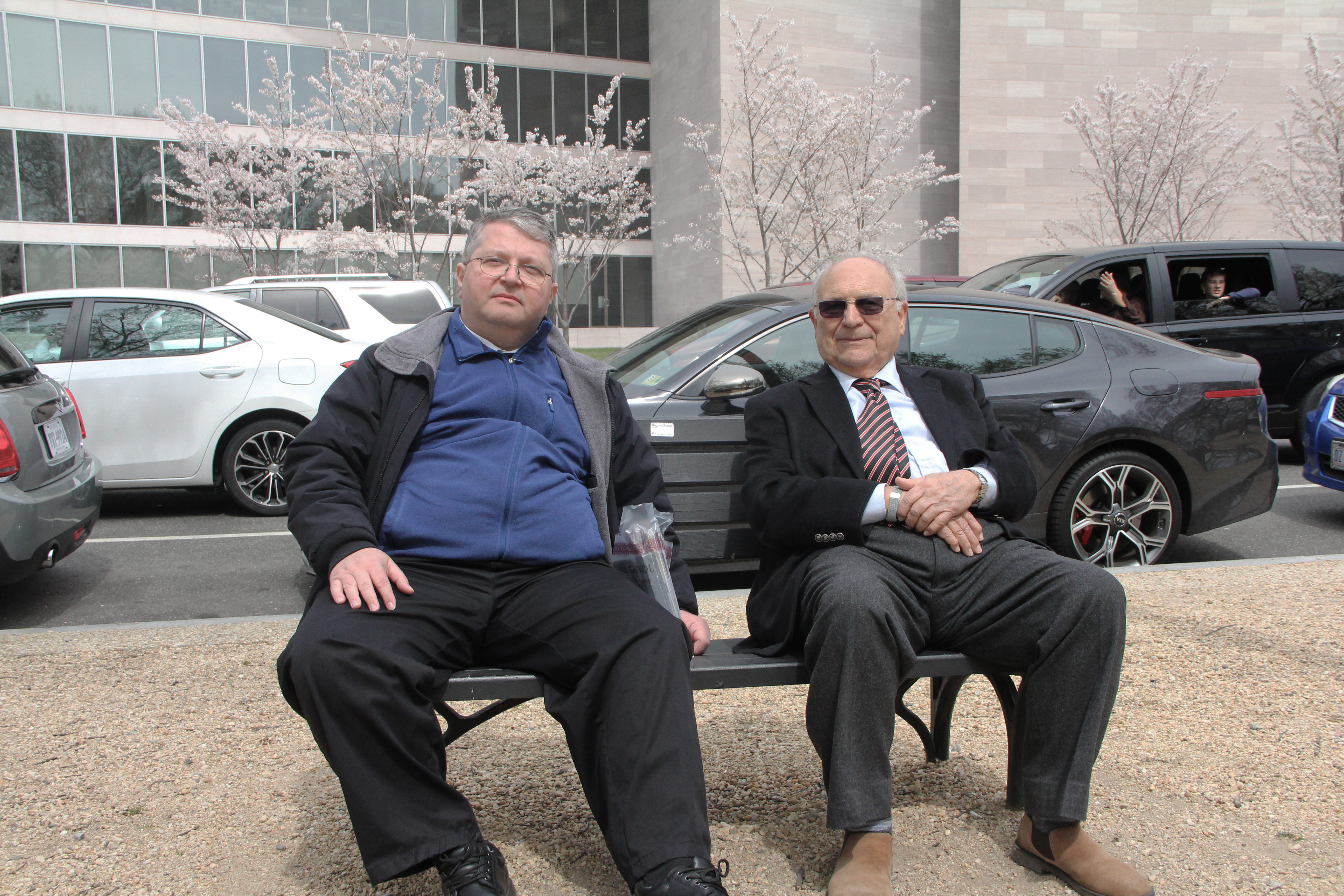 Business Men out and about portrait_