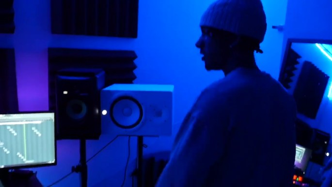 G-Pilot Rapper - Introduction - Interview - In Studio Hip-Hop Performance B-Roll